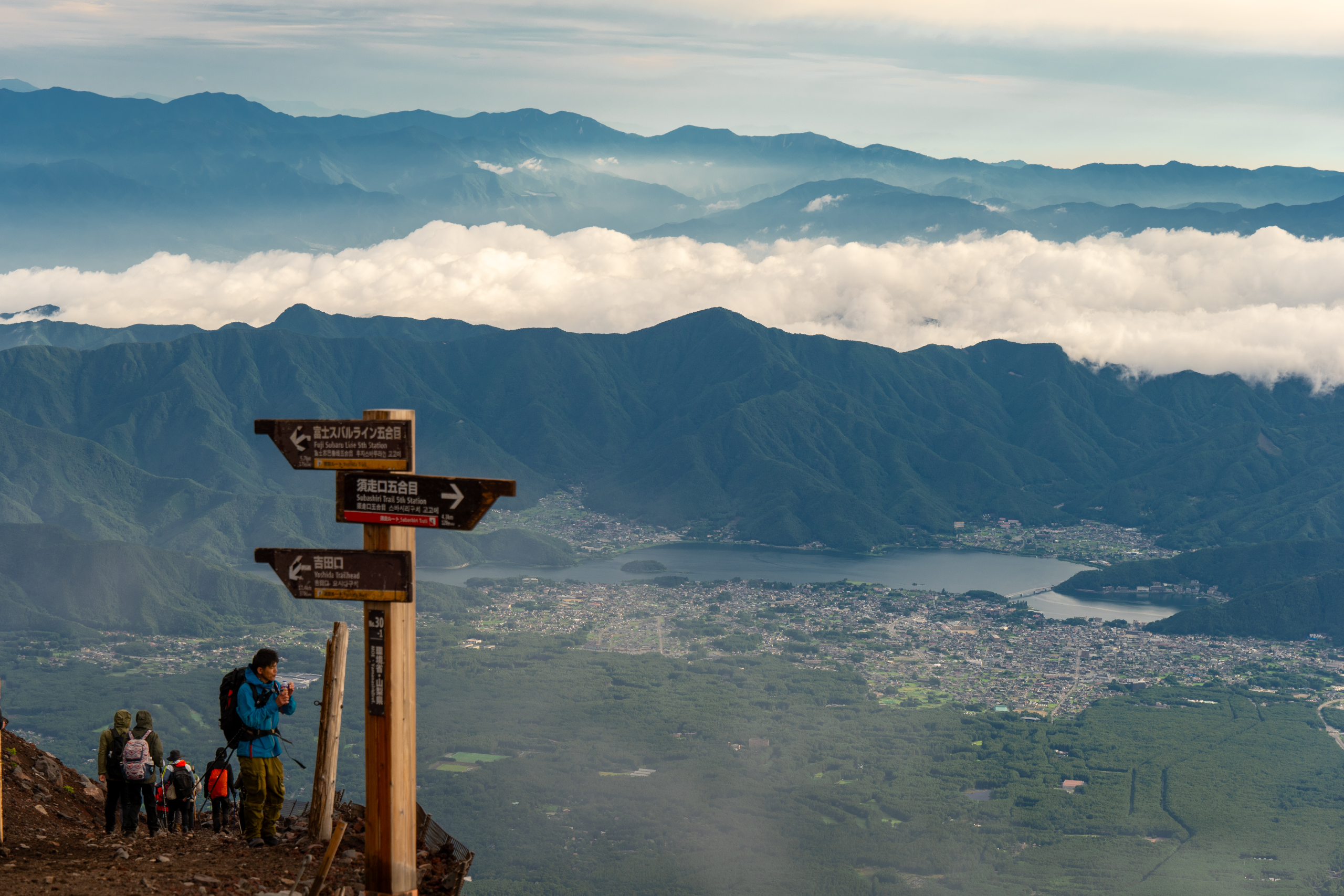 富士山远眺